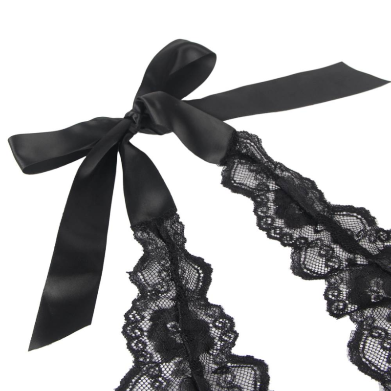 QUEEN LINGERIE - LOW LOW LACE TEDDY S/M - 53Xshop