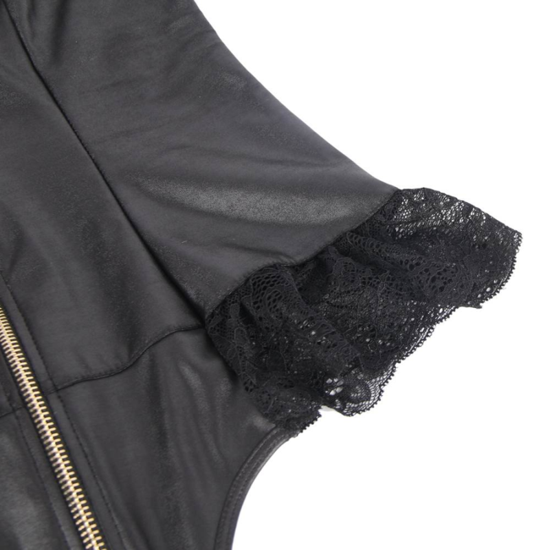 QUEEN LINGERIE - TEDDY WITH ZIPPER S/M - 53Xshop