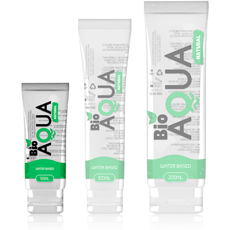 BIOAQUA - LUBRICANT NATURAL INGREDIENTS WATER BASED 50 ML - 53Xshop