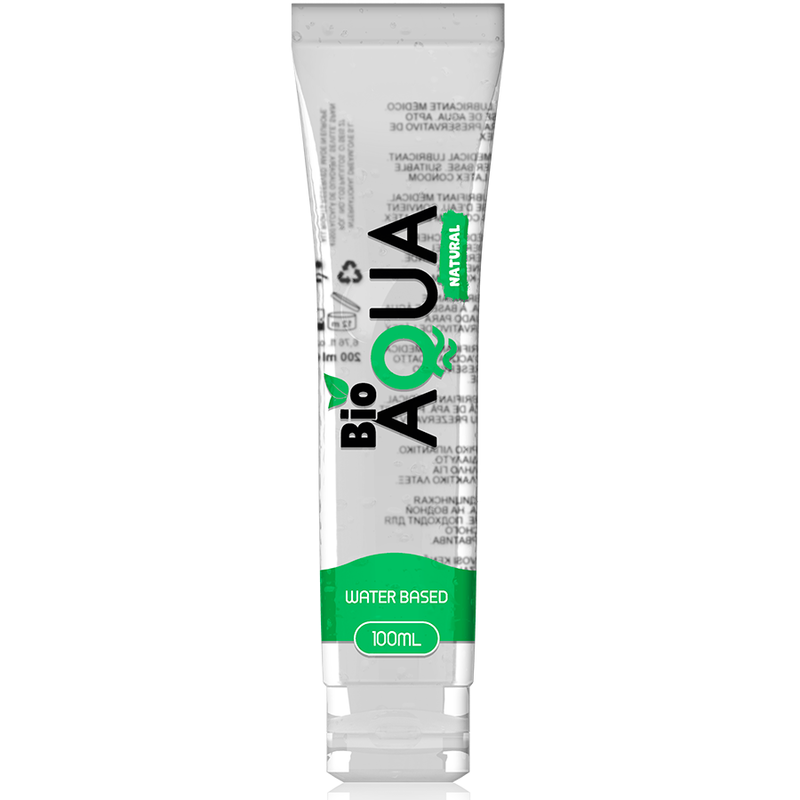 BIOAQUA - LUBRICANT NATURAL INGREDIENTS WATER BASED 100 ML - 53Xshop