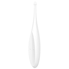SATISFYER - TWIRLING FUN TIP VIBRATOR WHITE - 53Xshop