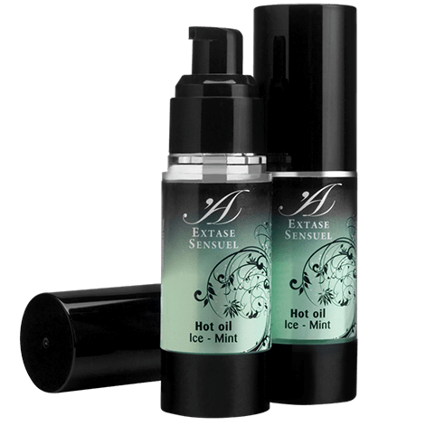 EXTASE SENSUAL - MASSAGE OIL WITH EXTRA FRESH ICE EFFECT 100 ML - 53Xshop