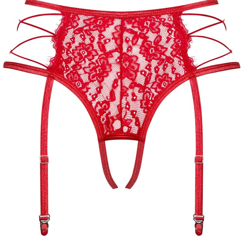 OBSESSIVE - REDIOSA CROTHLESS GARTER BELT S/M - 53Xshop