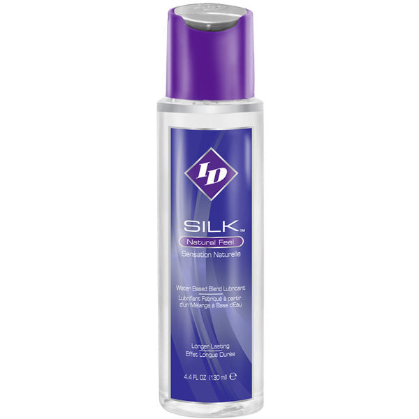 ID SILK - NATURAL FEEL SILICONE/WATER 130 ML - 53Xshop