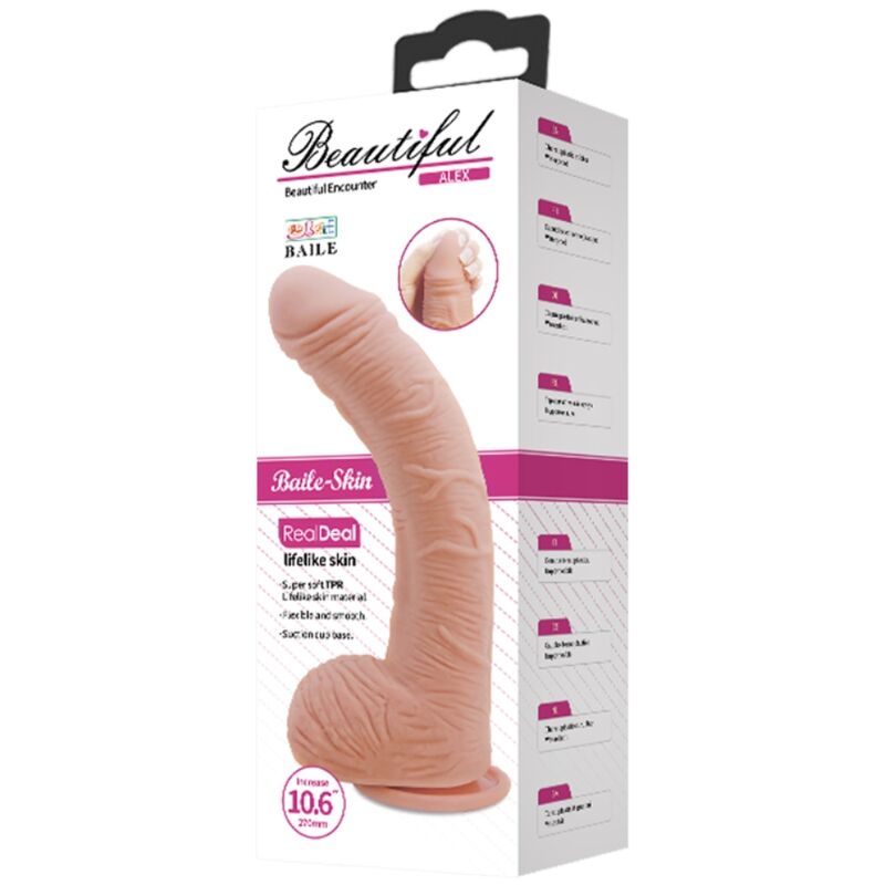 BAILE - ALEX REALISTIC SKIN DILDO 27 CM - 53Xshop
