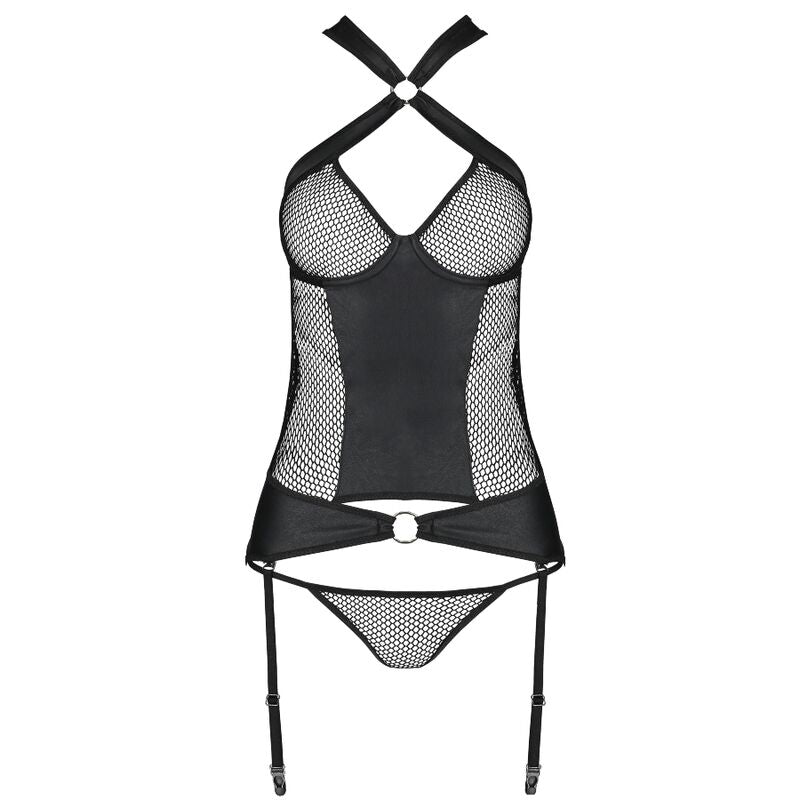 PASSION - AMANDA ECOLOGICAL LEATHER CORSET S/M - 53Xshop