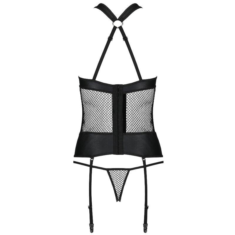PASSION - AMANDA ECOLOGICAL LEATHER CORSET S/M - 53Xshop