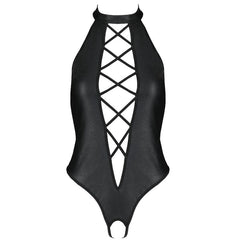 PASSION - NANCY BODY ECOLOGICAL LEATHER S/M - 53Xshop