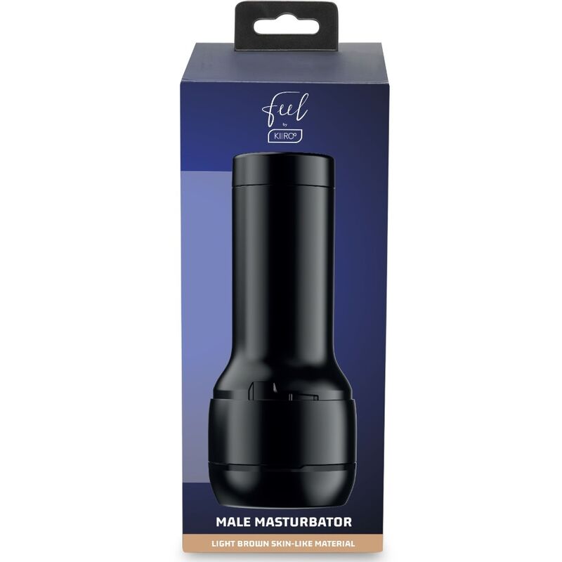 KIIROO - FEEL STROKER MASTURBATOR STIMULATOR - LIGHT BROWN - 53Xshop