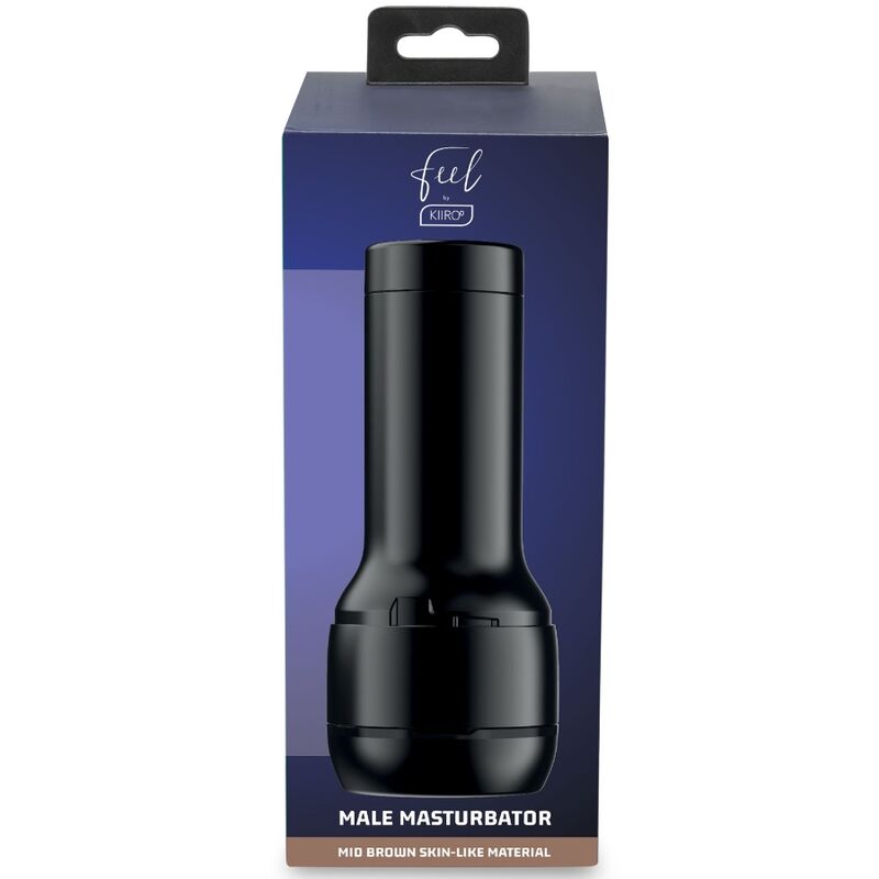 KIIROO - FEEL STROKER MASTURBATOR STIMULATOR - BROWN - 53Xshop