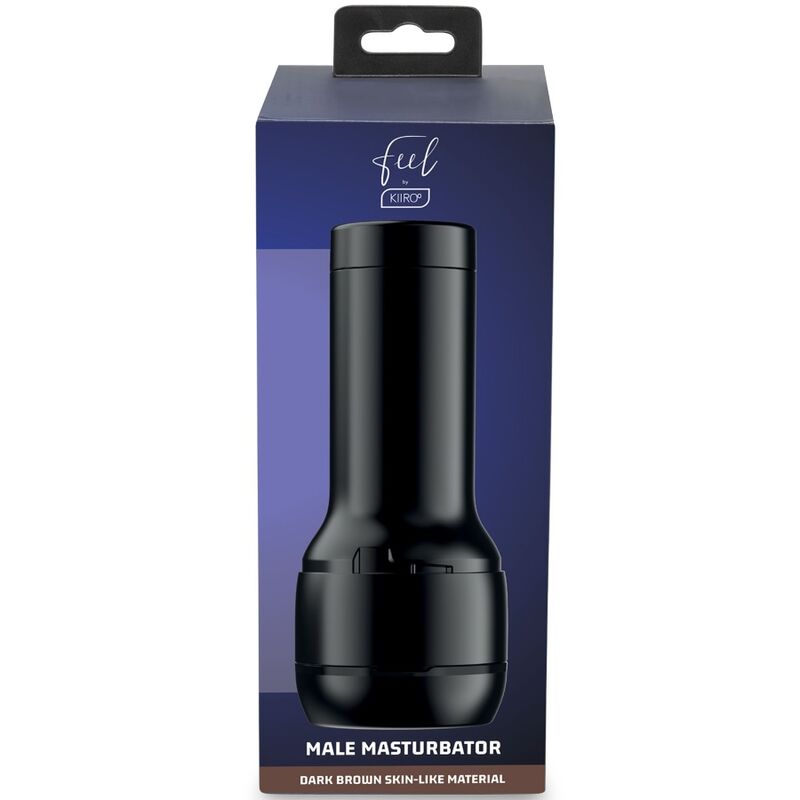 KIIROO - FEEL STROKER MASTURBATOR STIMULATOR - DARK BROWN - 53Xshop