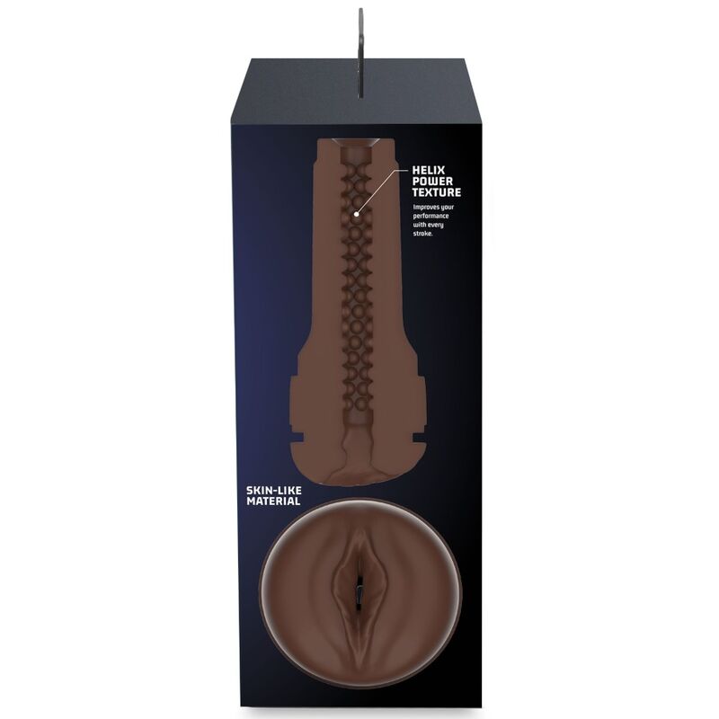 KIIROO - FEEL STROKER MASTURBATOR STIMULATOR - DARK BROWN - 53Xshop
