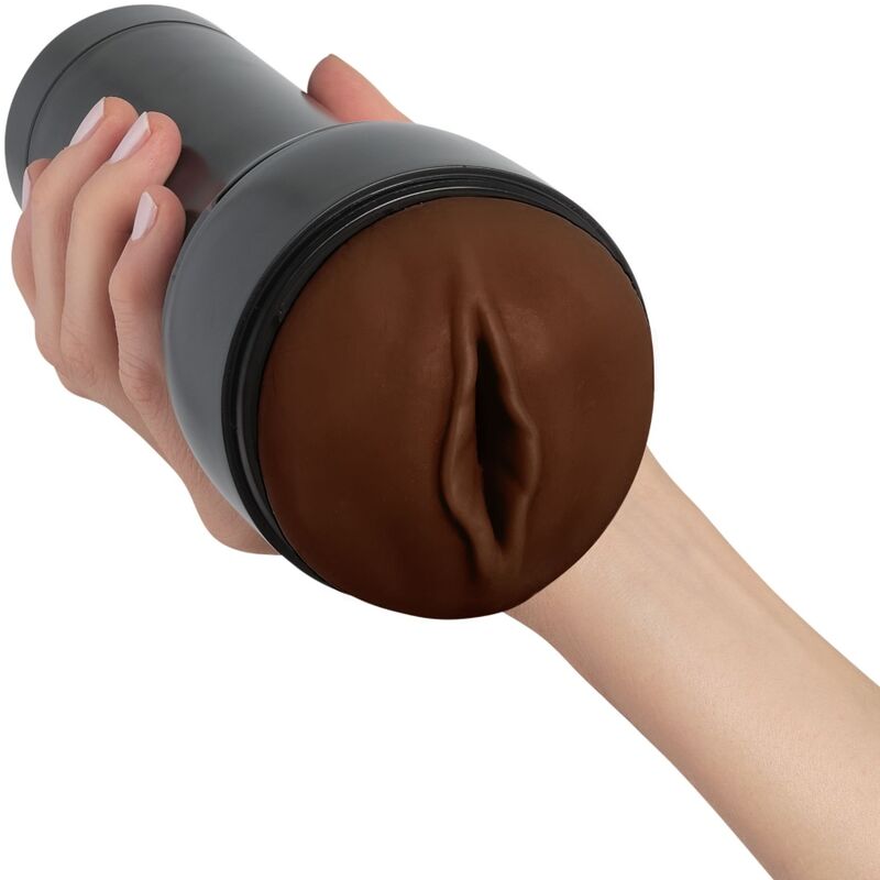 KIIROO - FEEL STROKER MASTURBATOR STIMULATOR - DARK BROWN - 53Xshop