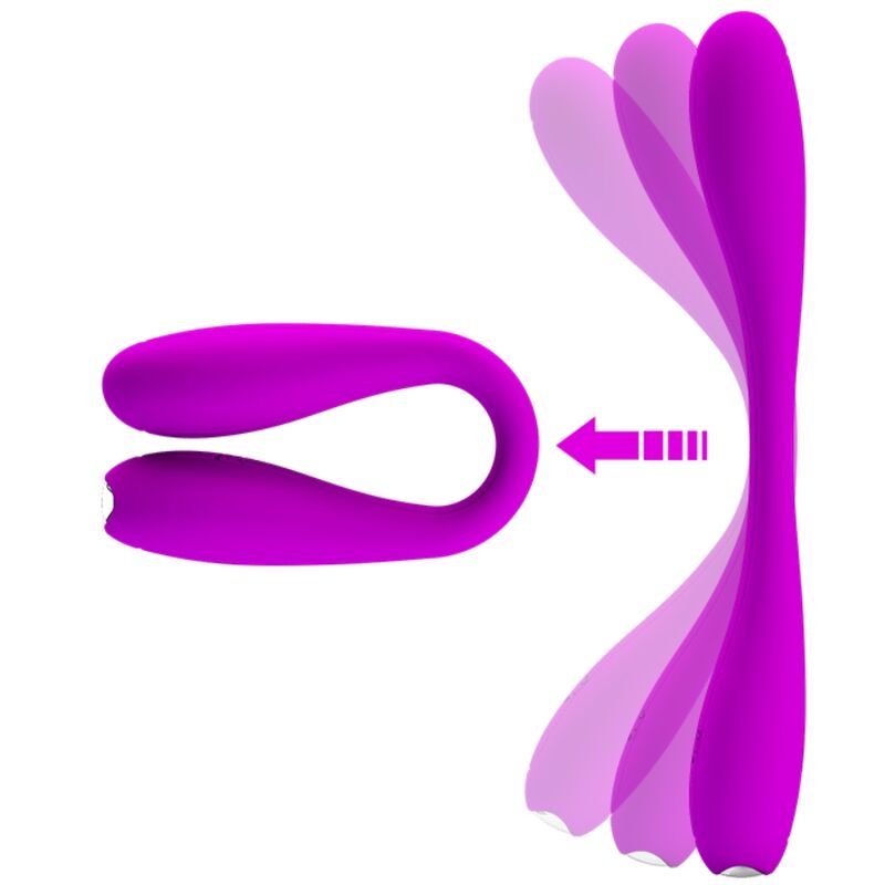 PRETTY LOVE - YEDDA FLEXIBLE VIBRATOR - 53Xshop