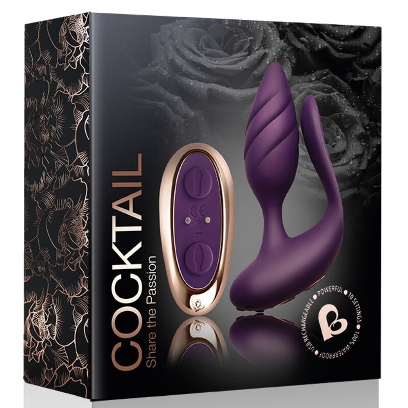 ROCKS-OFF - COCKTAIL PLUG REMOTE CONTROL - LILAC - 53Xshop