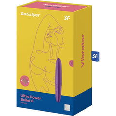 SATISFYER - ULTRA POWER BULLET 6 PURPLE - 53Xshop