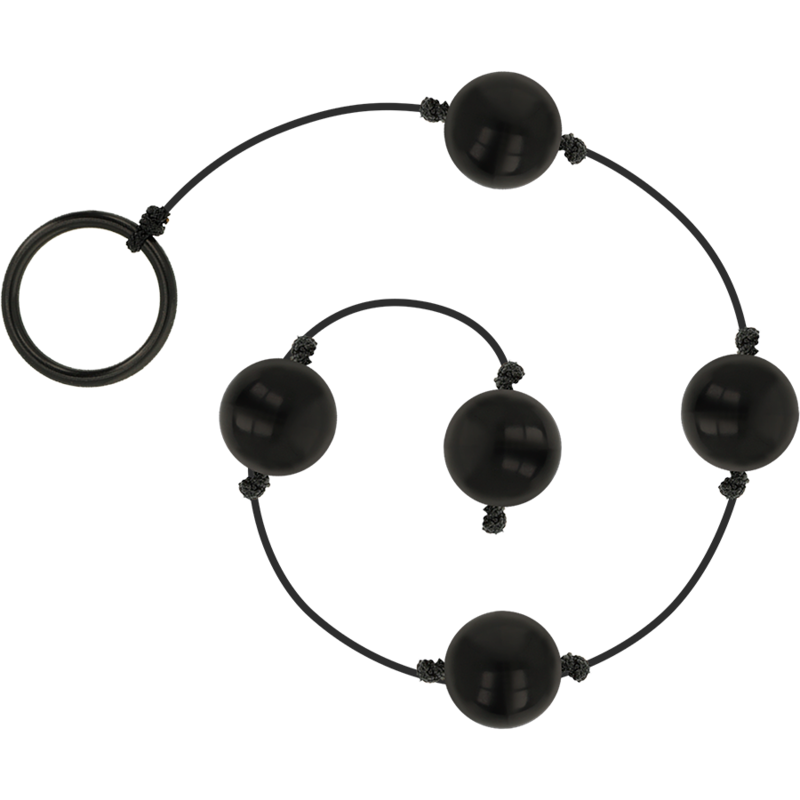 OHMAMA - MINI BLACK CHINESE ANAL OR VAGINAL BALLS - 53Xshop