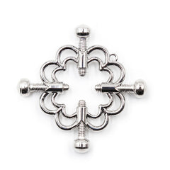OHMAMA FETISH - METALLIC FLOWER CLIPS - 53Xshop