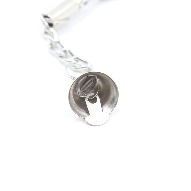 OHMAMA FETISH - NIPPLE Clamps WITH CHAIN AND BELLS - 53Xshop