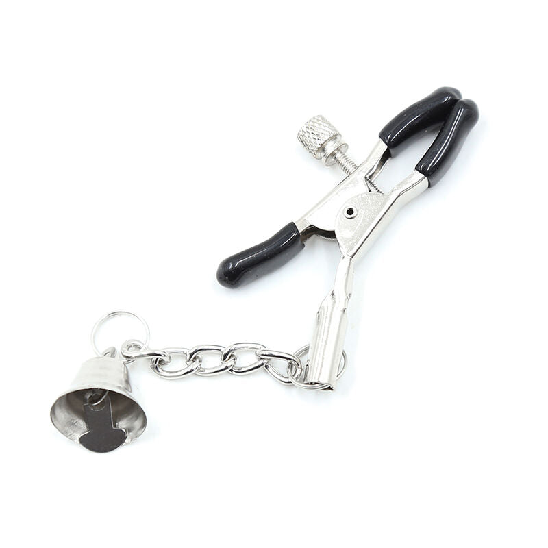 OHMAMA FETISH - NIPPLE Clamps WITH CHAIN AND BELLS - 53Xshop