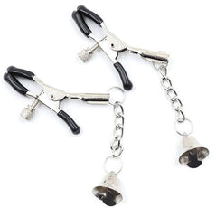 OHMAMA FETISH - NIPPLE Clamps WITH CHAIN AND BELLS - 53Xshop