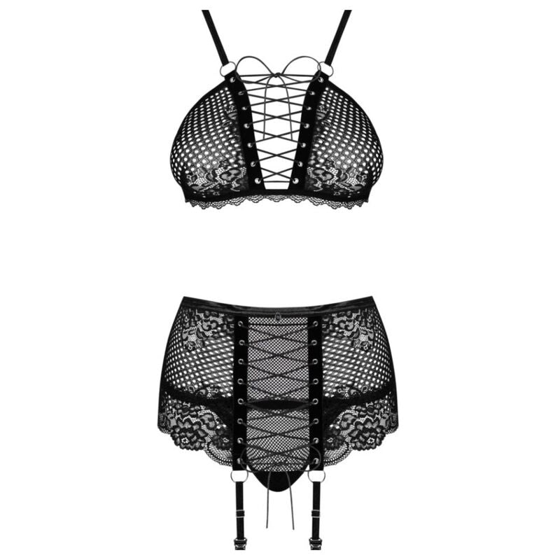 OBSESSIVE - BASITTA SET THREE PIECES S/M - 53Xshop