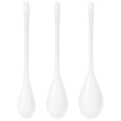 SATISFYER - YONI POWER 1 TRAINING SET WHITE - 53Xshop