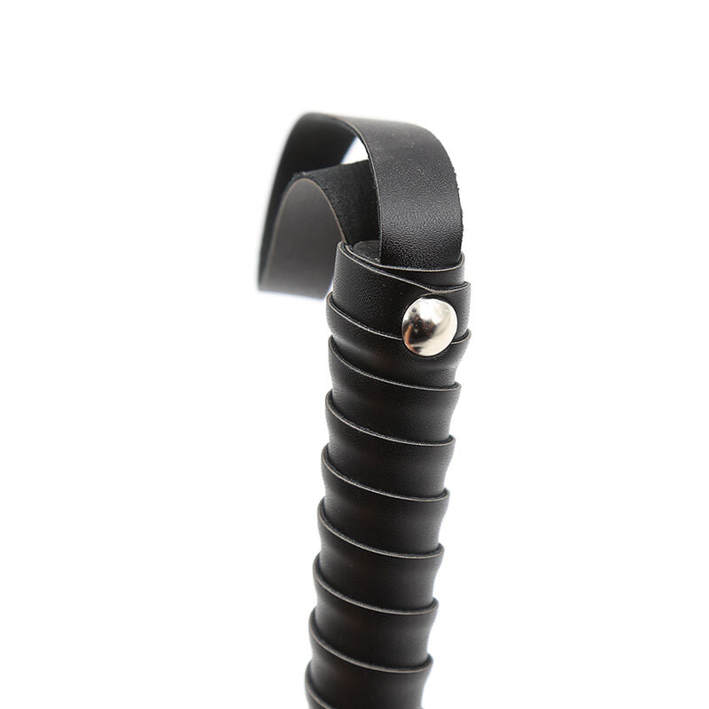 OHMAMA FETISH - TEXTURED HANDLE WHIP