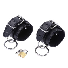 OHMAMA FETISH - O-RING LOCKED WRIST RESTRAINTS