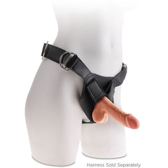 KING COCK - PLUS GODE 3D AVEC COUILLES 17 CM