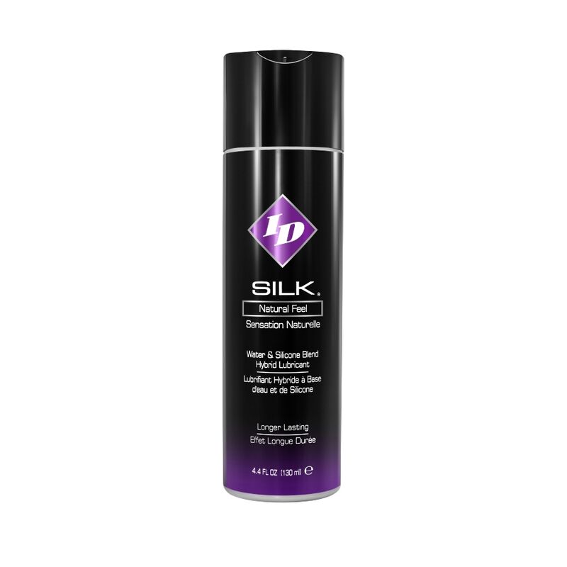 ID SILK - NATURAL FEEL SILICONE/WATER 130 ML - 53Xshop
