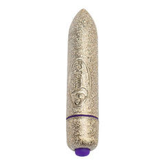 ROCKS-OFF - RO-80 MM GOLD VIBRATING BULLET 7 V - 53Xshop