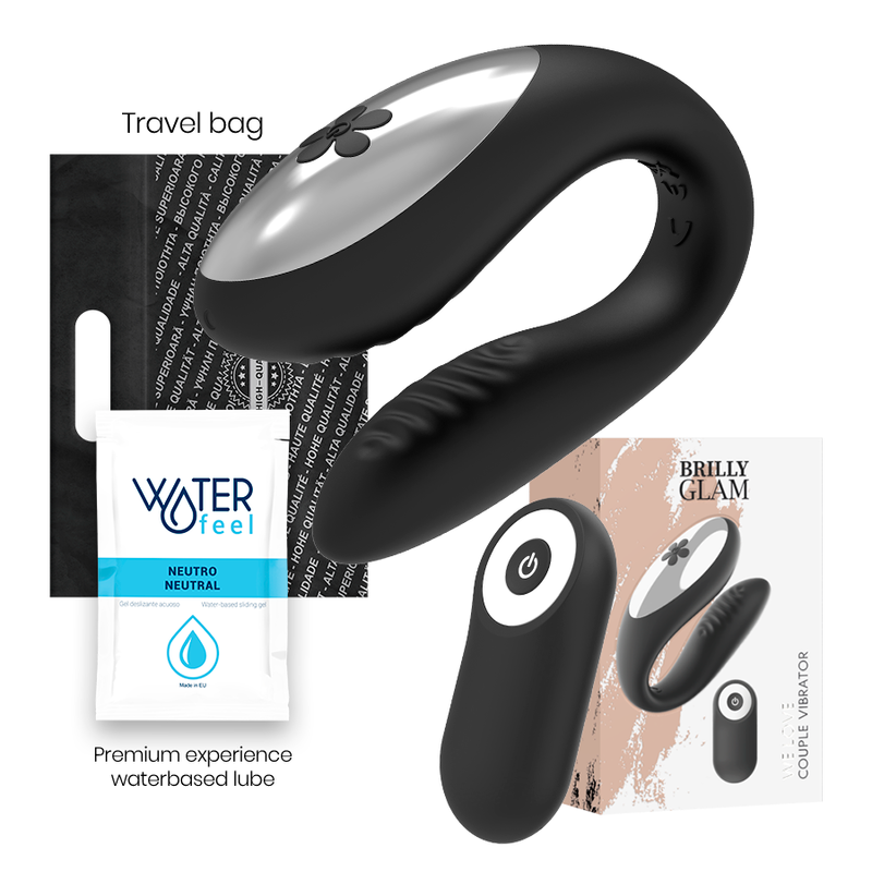 BRILLY GLAM - WE LOVE  FOR PARTNERS BLACK REMOTE CONTROL - 53Xshop