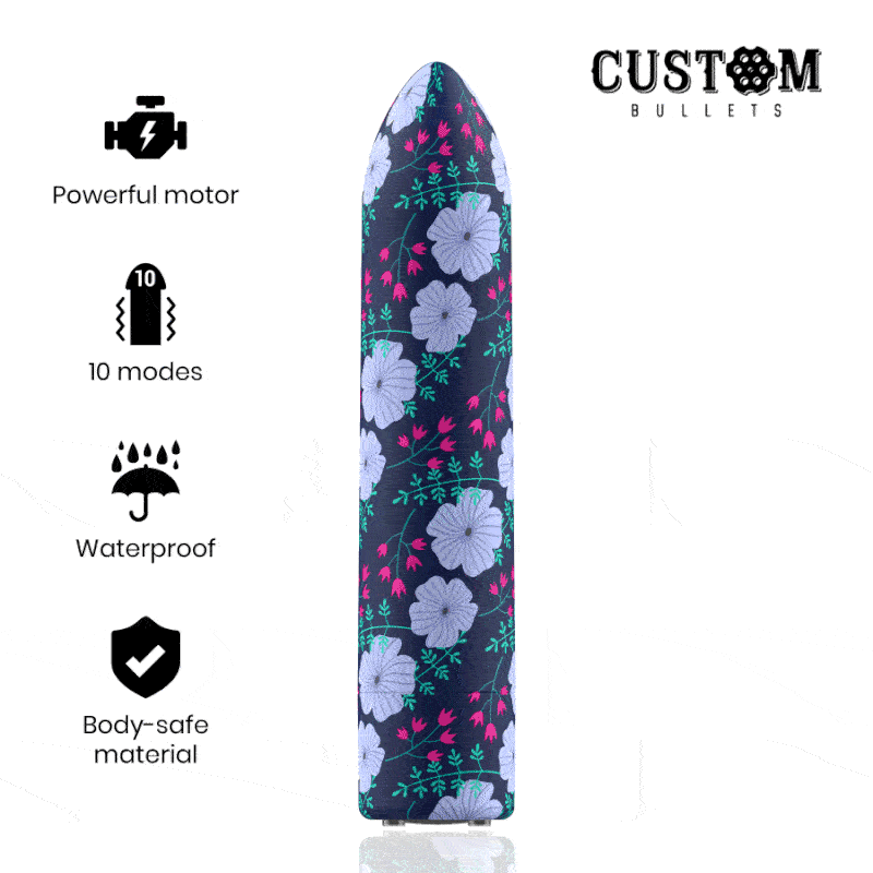 CUSTOM BULLETS - SPRING MAGNETIC BULLET 10 INTENSITIES - 53Xshop