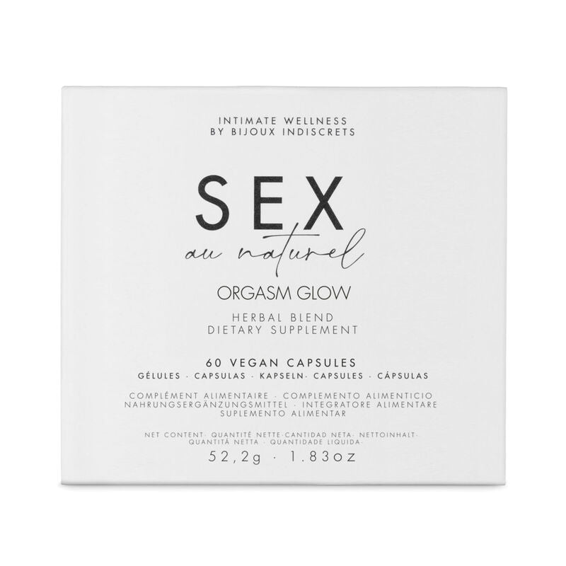 BIJOUX - ORGASM GLOW FOOD SUPPLEMENT 60 CAPSULES - 53Xshop