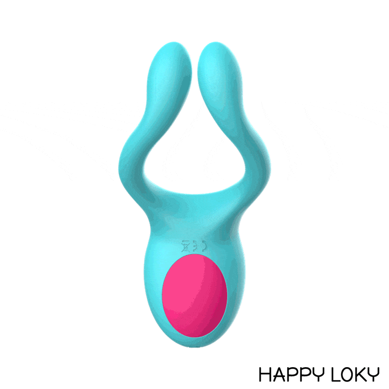 HAPPY LOKY - FUNNY FROG MULTI VIBRATOR  REMOTE CONTROL - 53Xshop