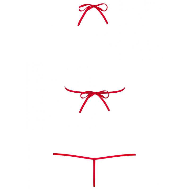 OBSESSIVE - TEDDY LUIZA RED S/M - 53Xshop