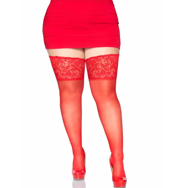 LEG AVENUE - STAY UPS SHEER THIGH UP ONE SIZE - 53Xshop