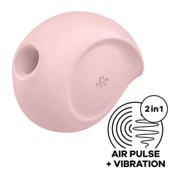 SATISFYER - SUGAR RUSH AIR PULSE STIMULATOR & VIBRATOR PINK