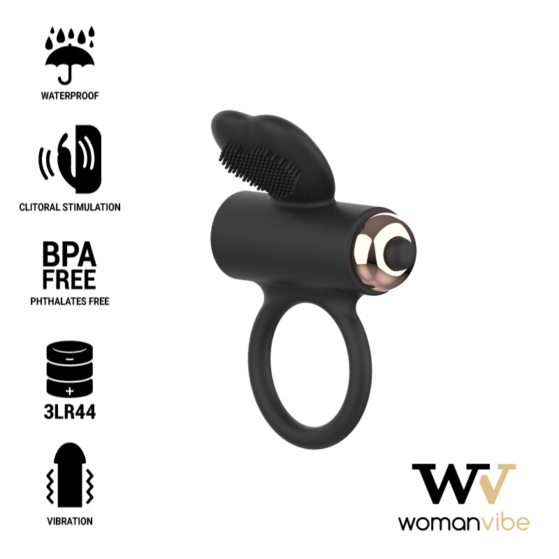 WOMANVIBE - ZEUS SILICONE VIBRATOR RING - 53Xshop
