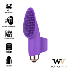 WOMANVIBE - AISHA SILICONE STIMULATOR FINGER - 53Xshop