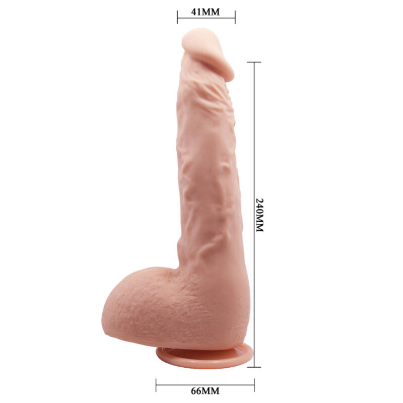 BAILE - REALISTIC DILDO JASON NATURAL 24 CM - 53Xshop