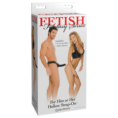 FETISH FANTASY SERIES - SERIES BLACK DREAM HOLLOW STRAP ON - 53Xshop
