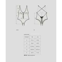 OBSESSIVE - FIORENTA TEDDY S/M - 53Xshop
