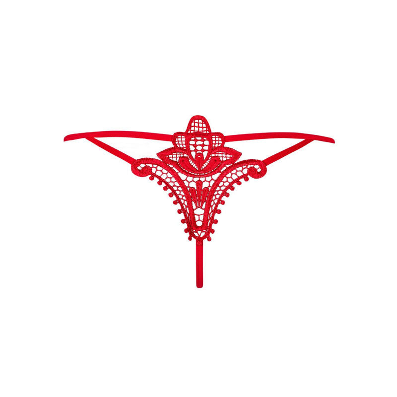 OBSESSIVE - LUIZA THONG RED S/M - 53Xshop