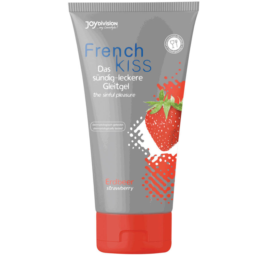 JOYDIVISION FRENCH KISS - STRAWBERRY ORAL SEX GEL - 53Xshop