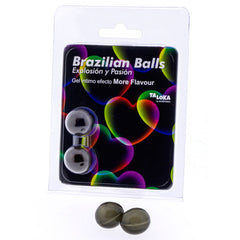 TALOKA - 2 BRAZILIAN BALLS MORE FLAVOUR EFFECT EXCITING GEL