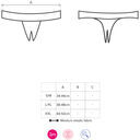 OBSESSIVE - MIAMOR CROTCHLESS THONG S/M - 53Xshop