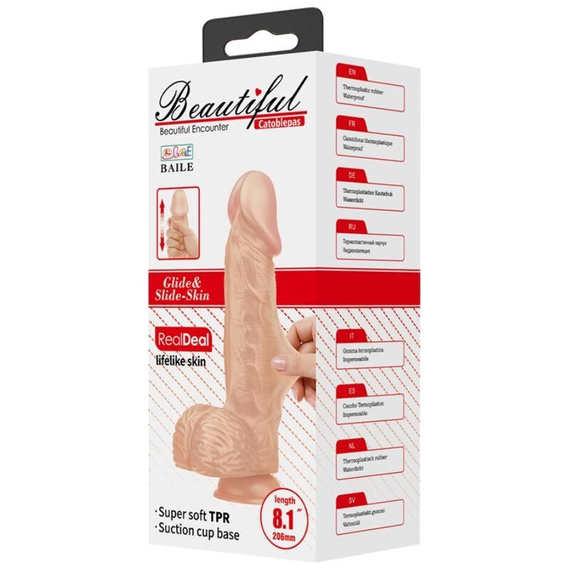 REALISTIC DILDO 20.6 CM NATURAL | 53Xshop
