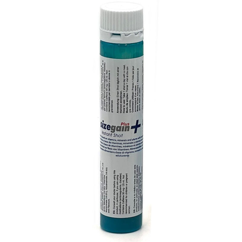 500 COSMETICS -SIZEGAIN PLUS INSTANT SHOT MALE ENERGIZER 5 UNITS - 53Xshop